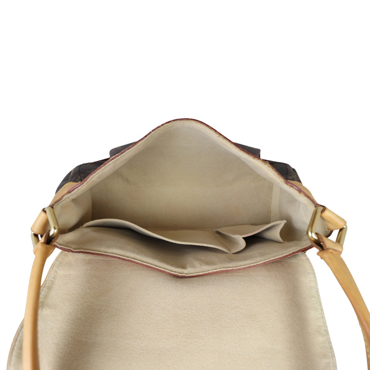 Louis Vuitton Beverly MM Monogram Whole Interior