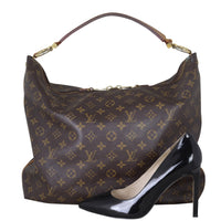 Louis Vuitton Sully MM Monogram Shoe