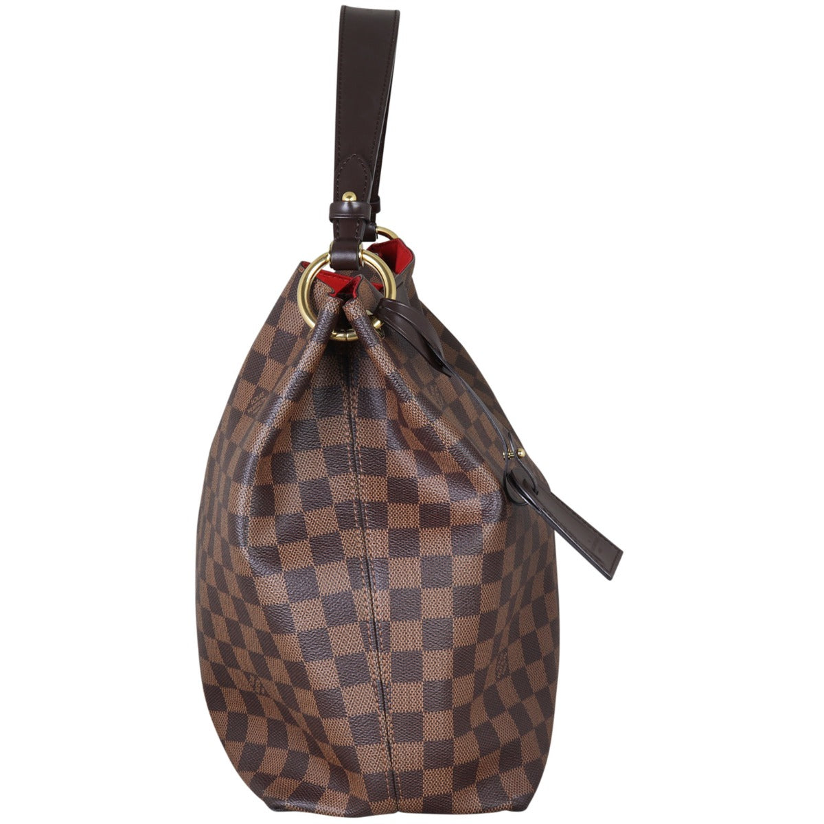 Louis Vuitton Graceful PM Damier Ebene Side