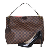 Louis Vuitton Graceful PM Damier Ebene Shoe