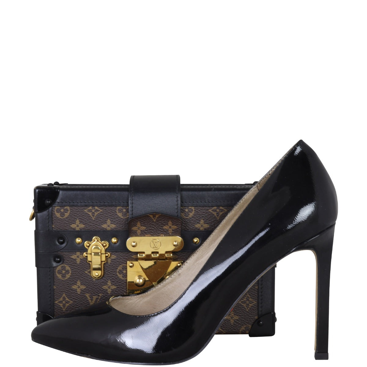 Louis Vuitton Petite Malle Monogram (different strap) Shoe