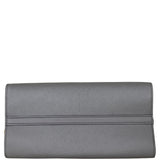 Prada Saffiano City Calf Esplanade Medium (dark grey and black) Base