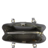 Prada Saffiano Lux Tote Medium (light grey) Whole Interior