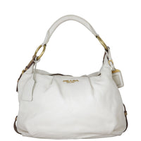 Prada Vitello Daino Hobo Front