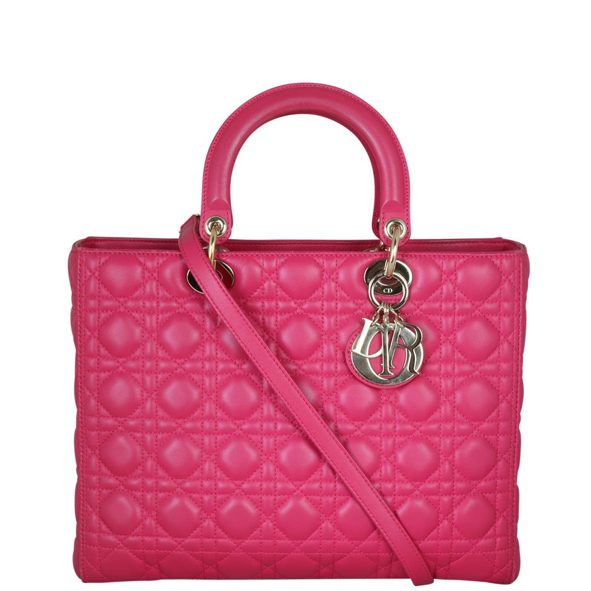 Dior Lady Dior Large Front With Strap