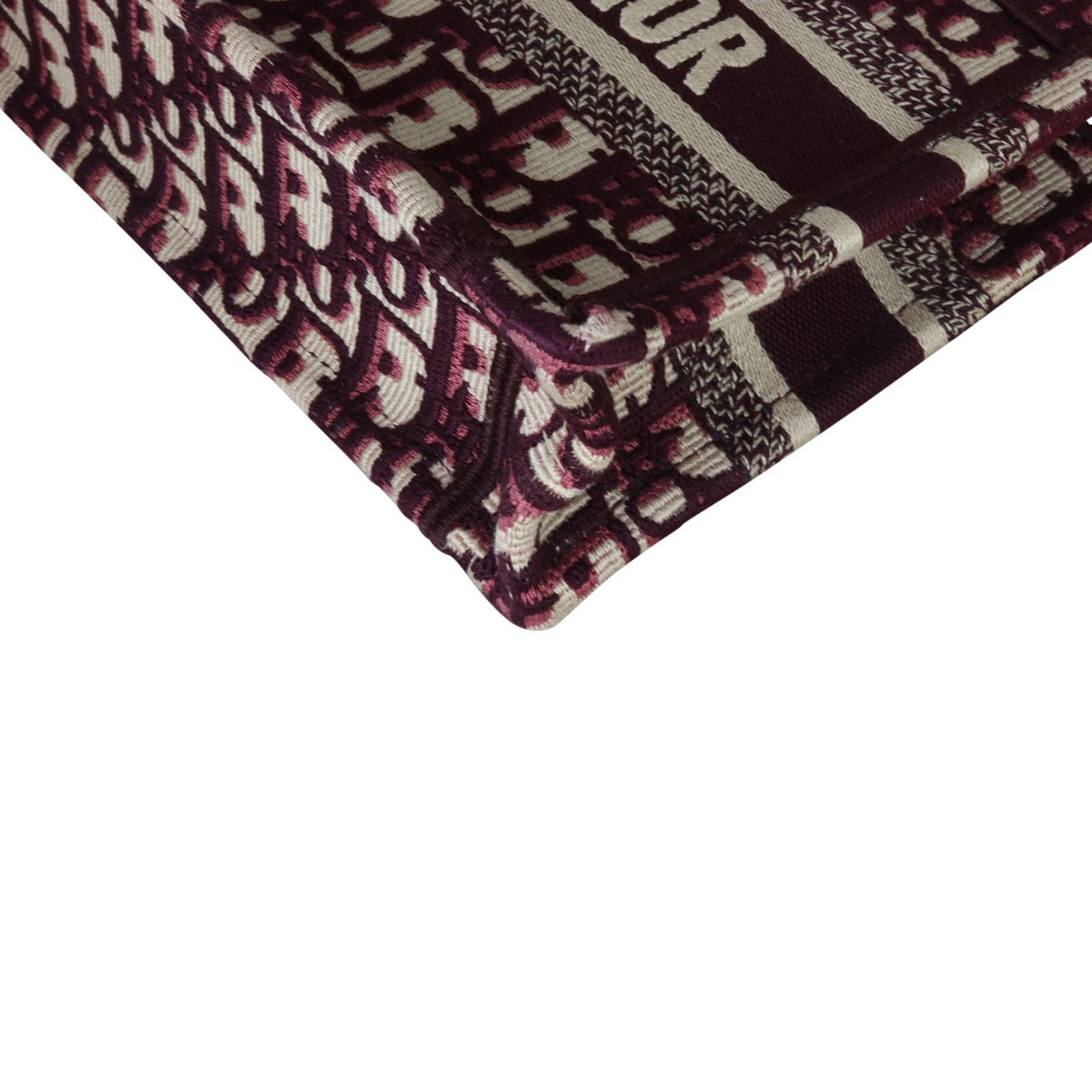 Dior Book Tote Mini Corner Close Up