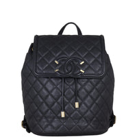 Chanel Filigree Backpack Front