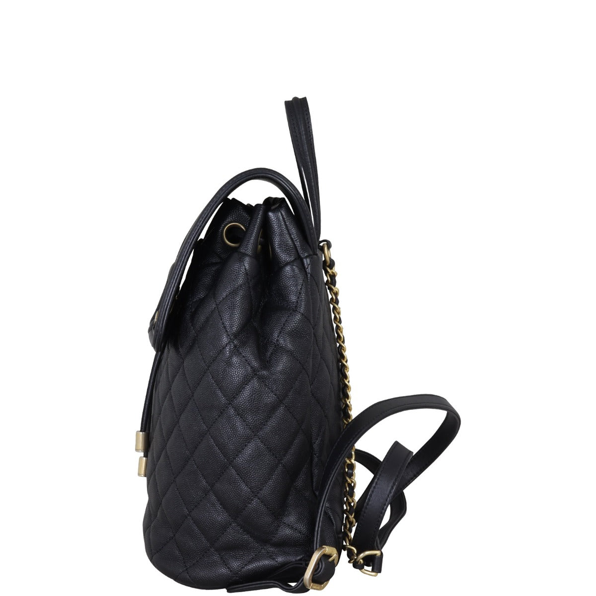 Chanel Filigree Backpack Side