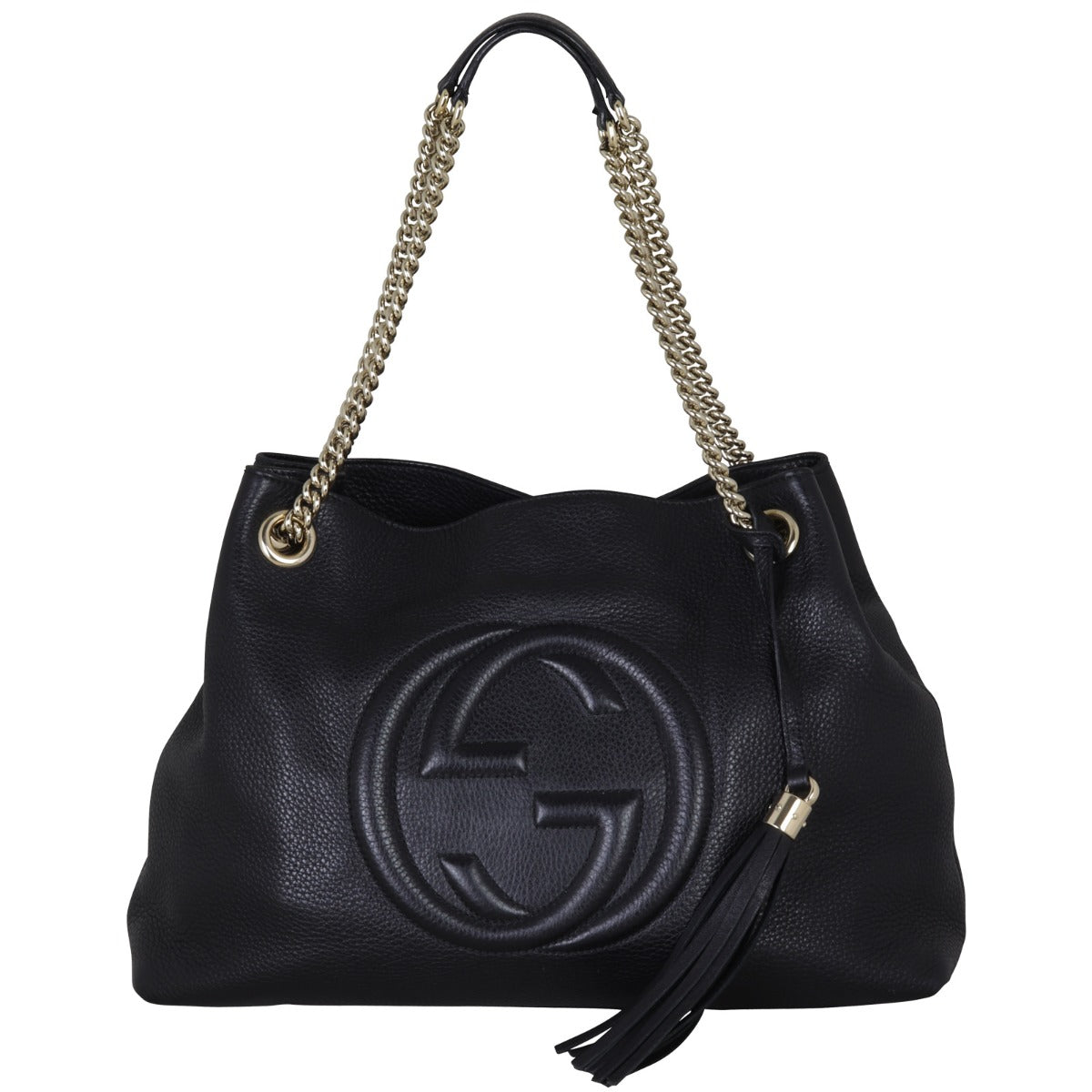 Gucci Soho Chain Shoulder Bag Medium Front