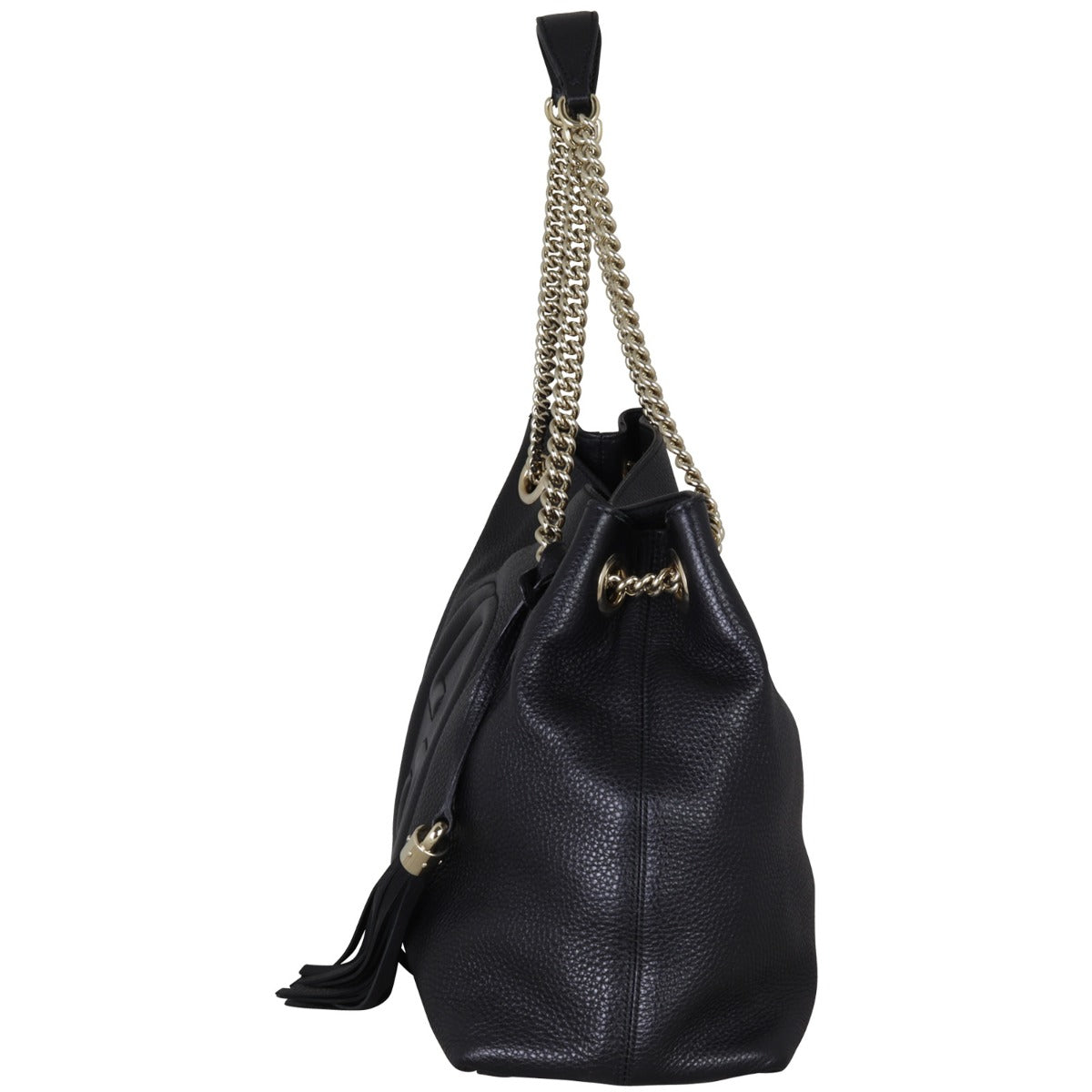 Gucci Soho Chain Shoulder Bag Medium Side