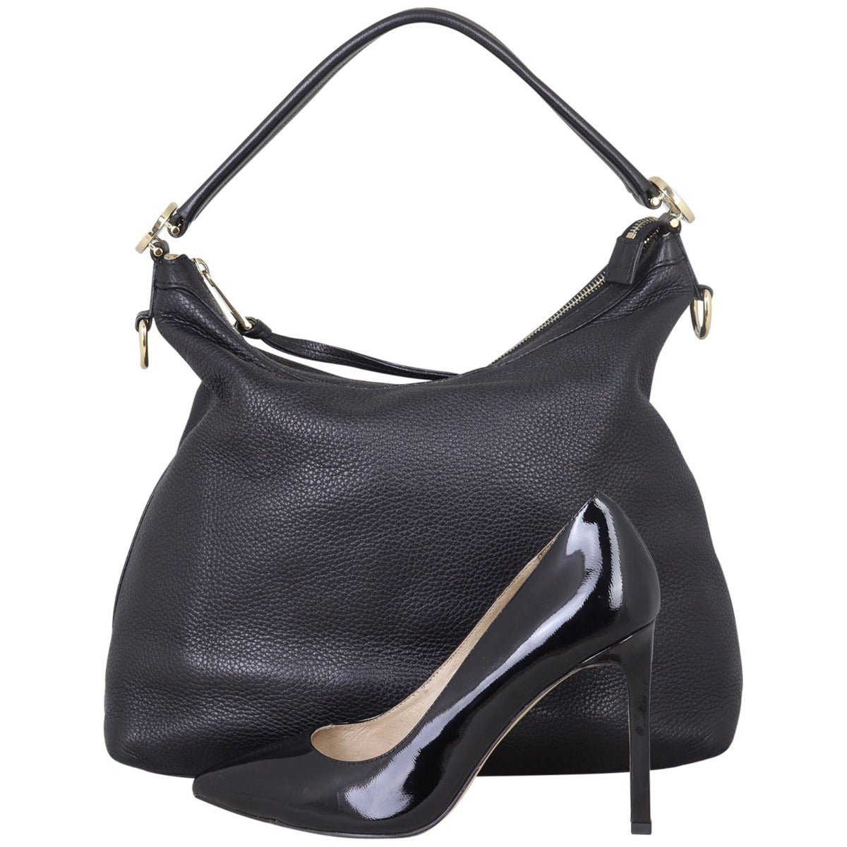 Gucci GG Twins Hobo (black) Shoe