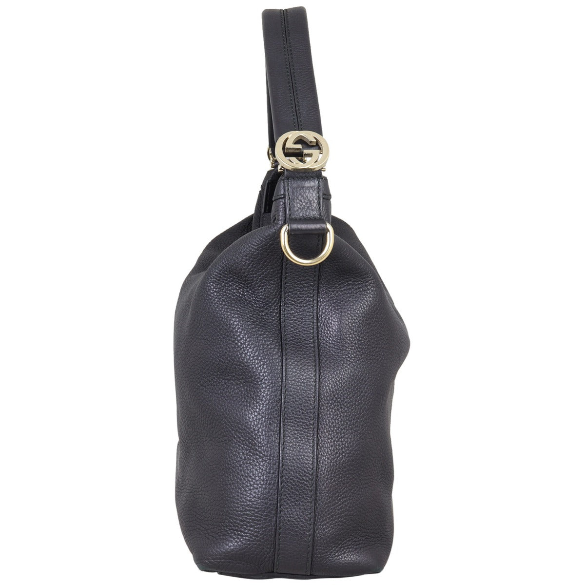 Gucci GG Twins Hobo (black) Side