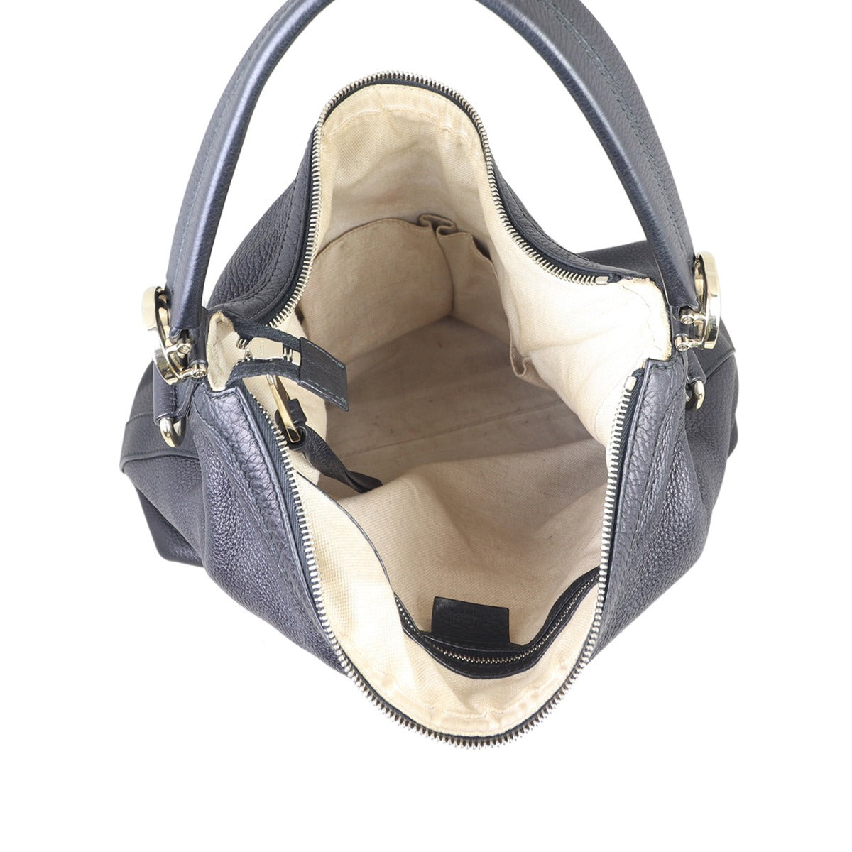 Gucci GG Twins Hobo (black) Whole Interior