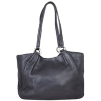 Prada Vitello Daino Shopping Tote Back