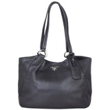 Prada Vitello Daino Shopping Tote Front