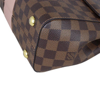 Louis Vuitton Bond Street Damier Ebene Magnolia Corner Close Up