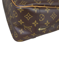 Louis Vuitton Deauville Bowling Vanity Monogram Corner Close Up