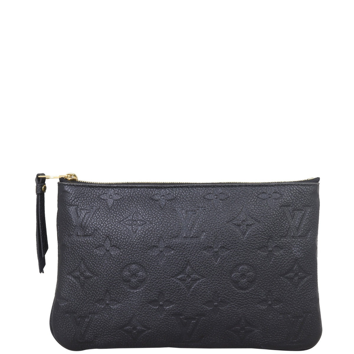 Louis Vuitton Pochette Double Zip Monogram Empreinte Front