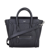 Celine Nano Luggage Tote Front With Strap