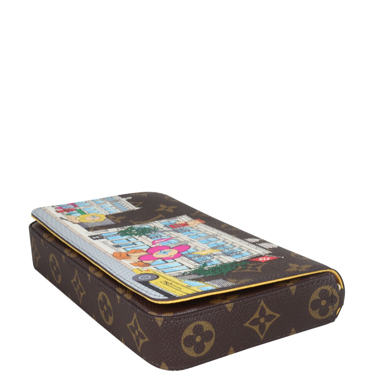 Louis Vuitton Felicie Pochette Monogram Vivienne Christmas 2022 Corner Distance