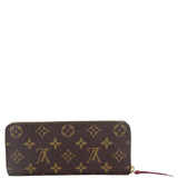 Louis Vuitton Clemence Wallet Monogram Back