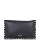 Valentino Rockstud Wristlet Flap Clutch Front