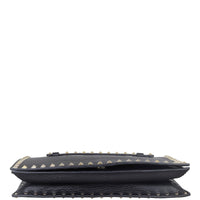 Valentino Rockstud Wristlet Flap Clutch Base