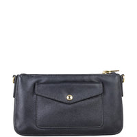 Prada Saffiano Zip Crossbody Bag Back