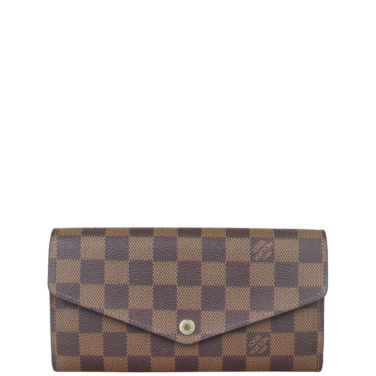 Louis Vuitton Sarah Wallet Damier Ebene Front