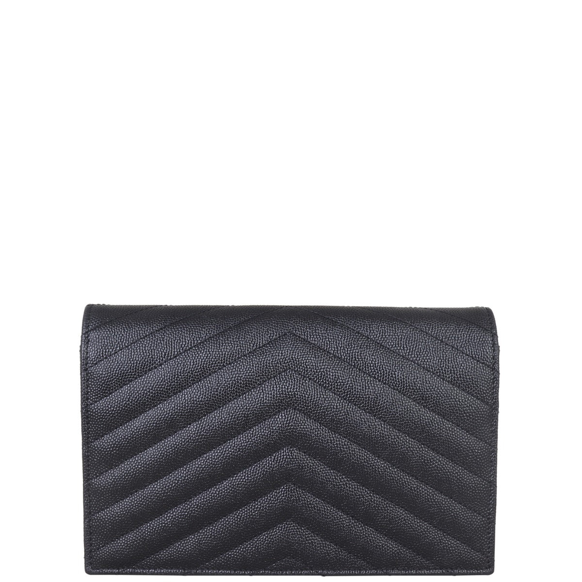 Saint Laurent Cassandre Envelope Chain Wallet Back