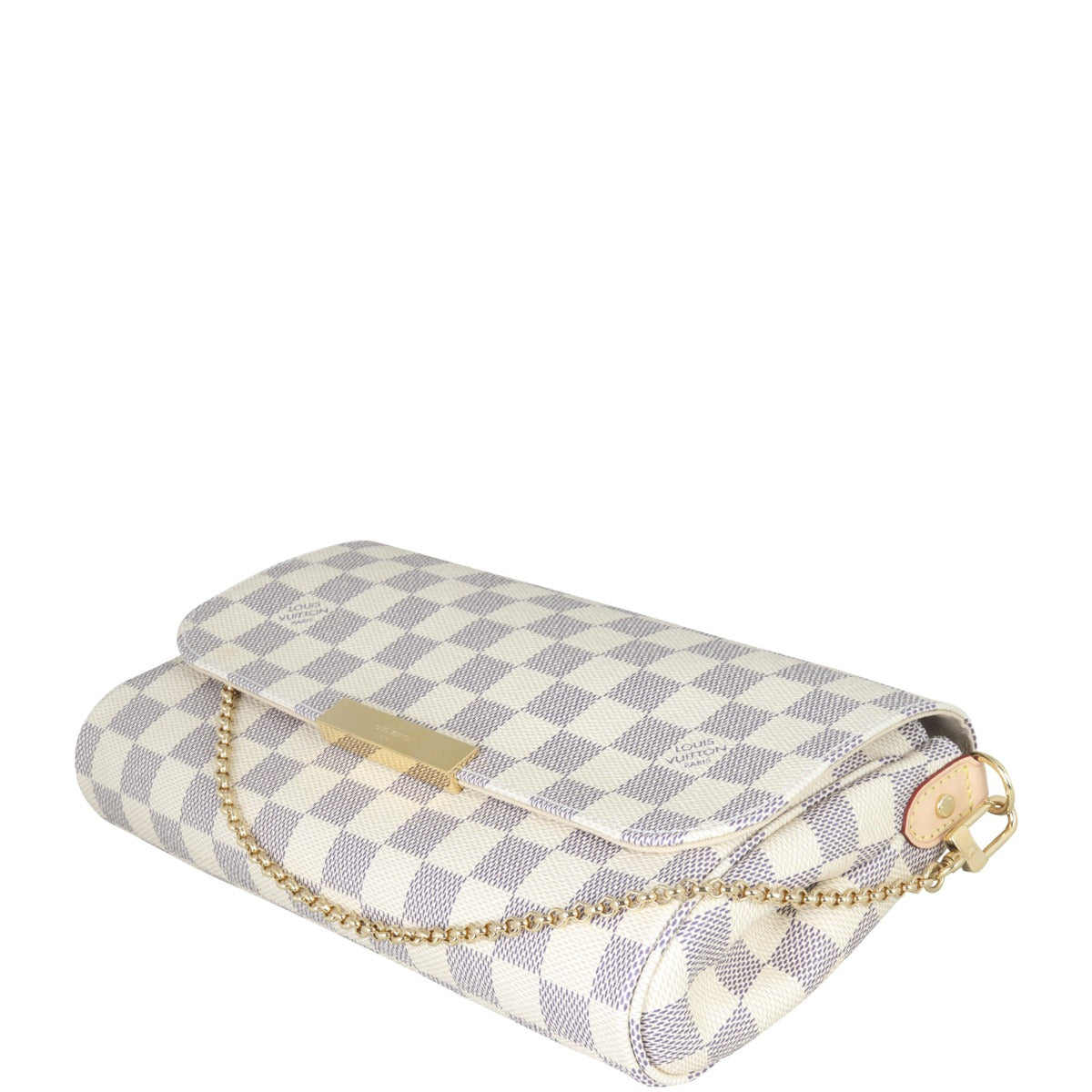 Louis Vuitton Favorite MM Damier Azur Corner Distance