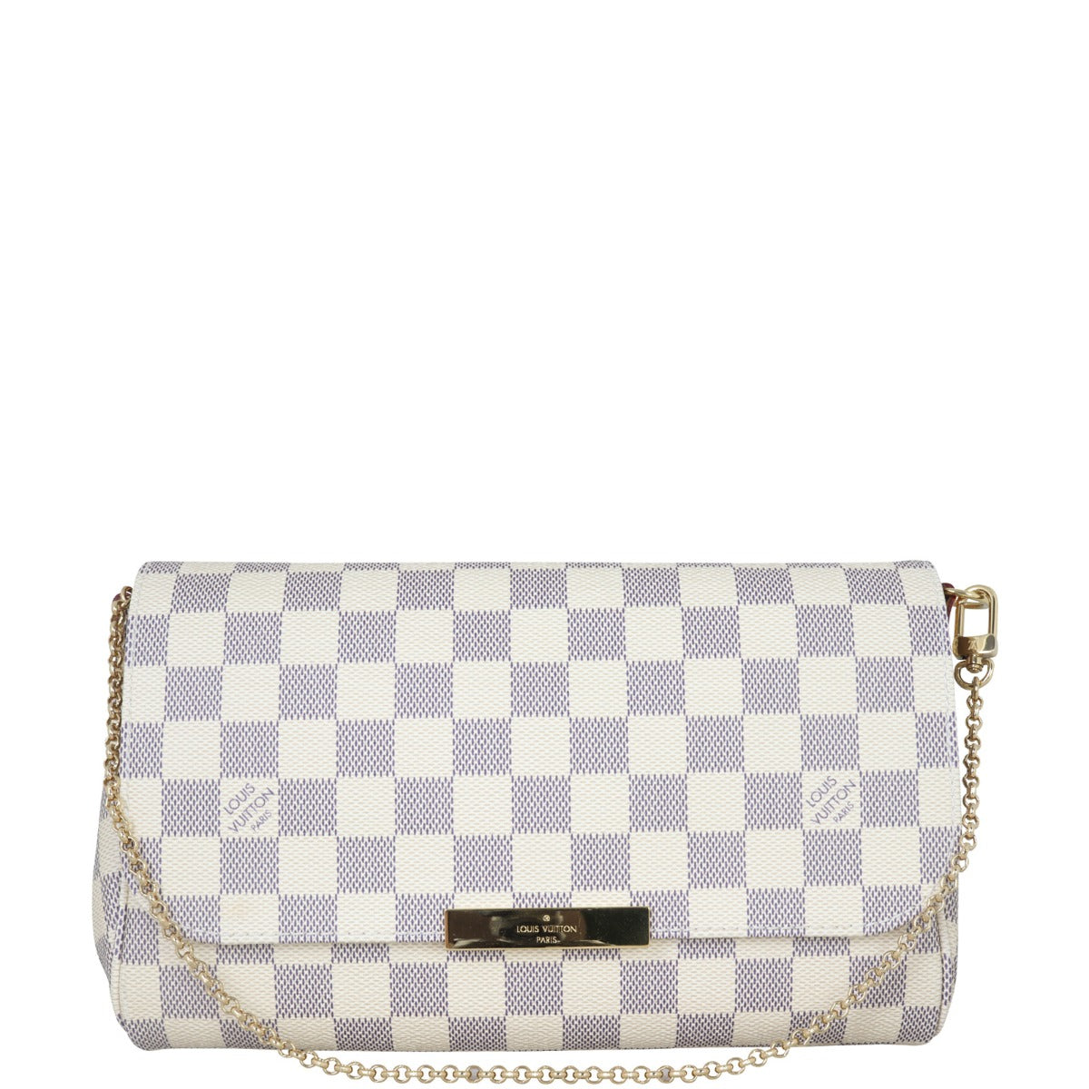 Louis Vuitton Favorite MM Damier Azur Front