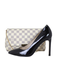 Louis Vuitton Favorite MM Damier Azur Shoe