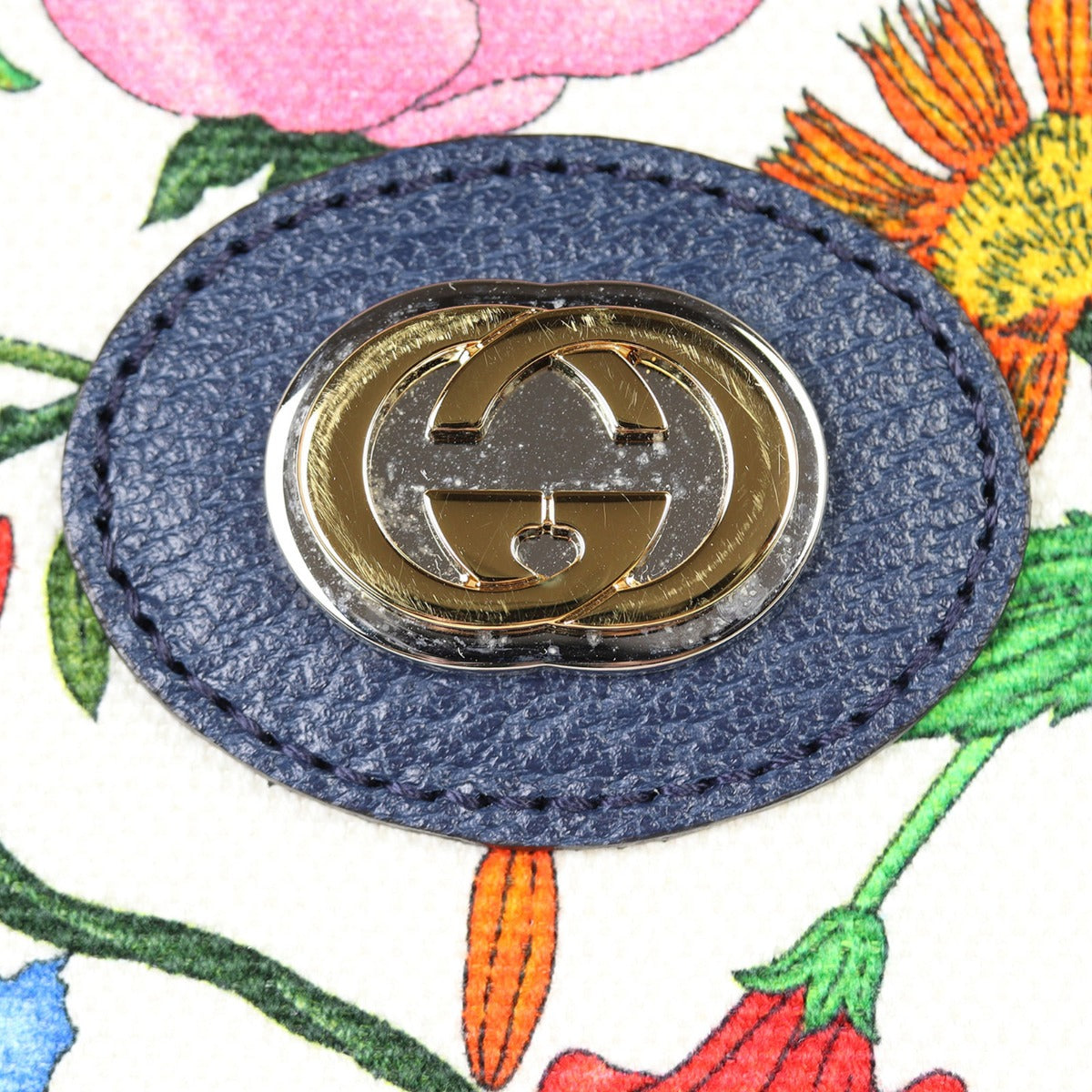 Gucci Flora Medium Tote Hardware