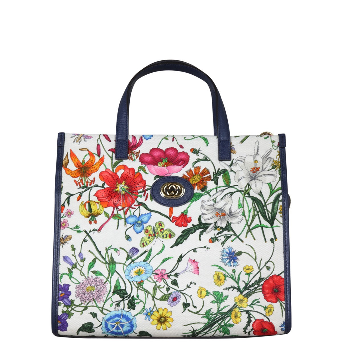 Gucci Flora Medium Tote Front
