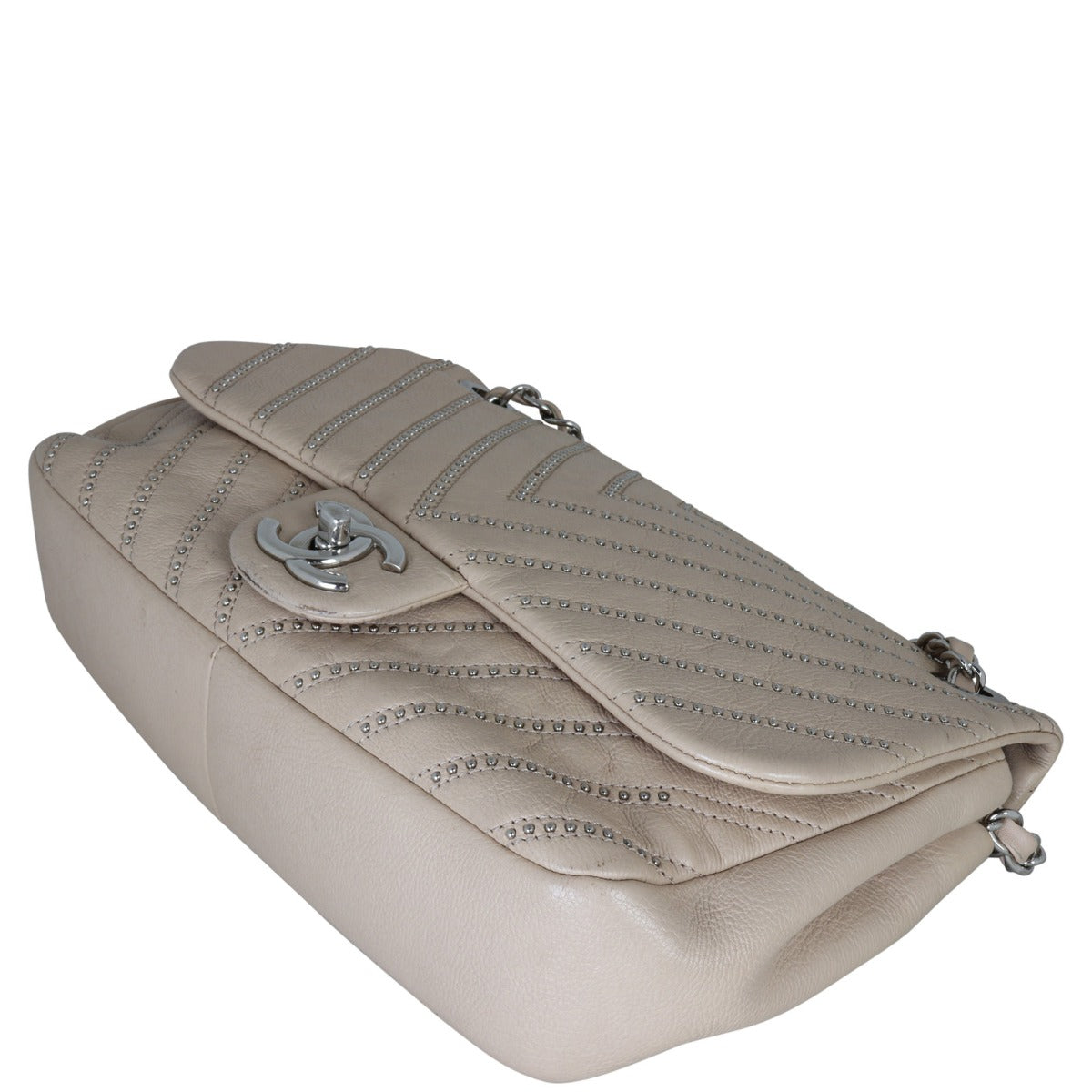 Chanel Stud Wars Chevron Flap Bag Corner Distance