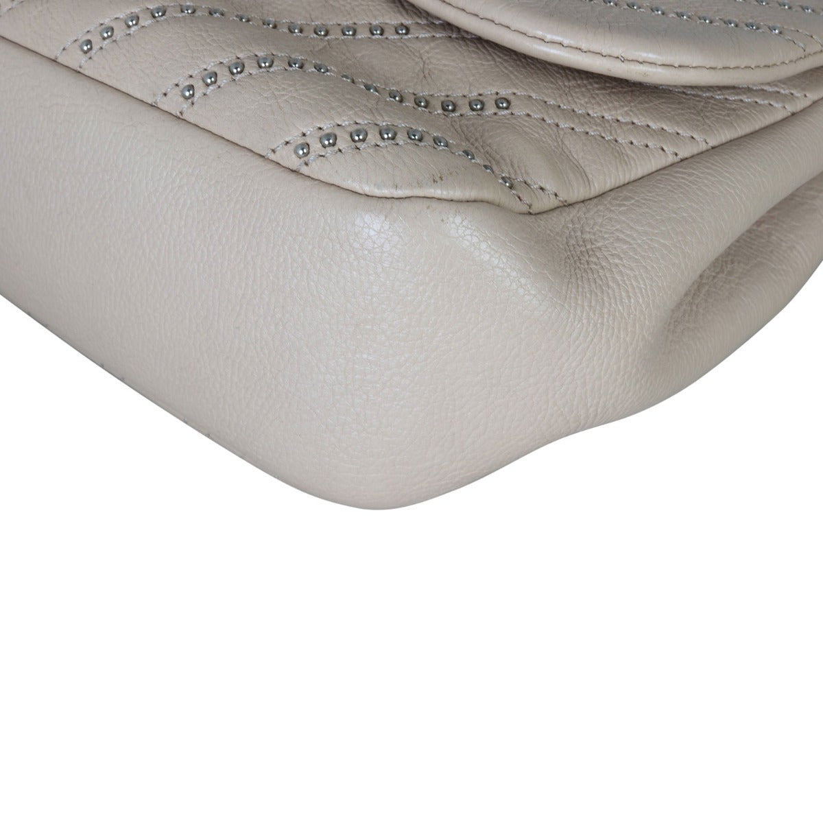 Chanel Stud Wars Chevron Flap Bag Corner Close Up