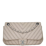 Chanel Stud Wars Chevron Flap Bag Front