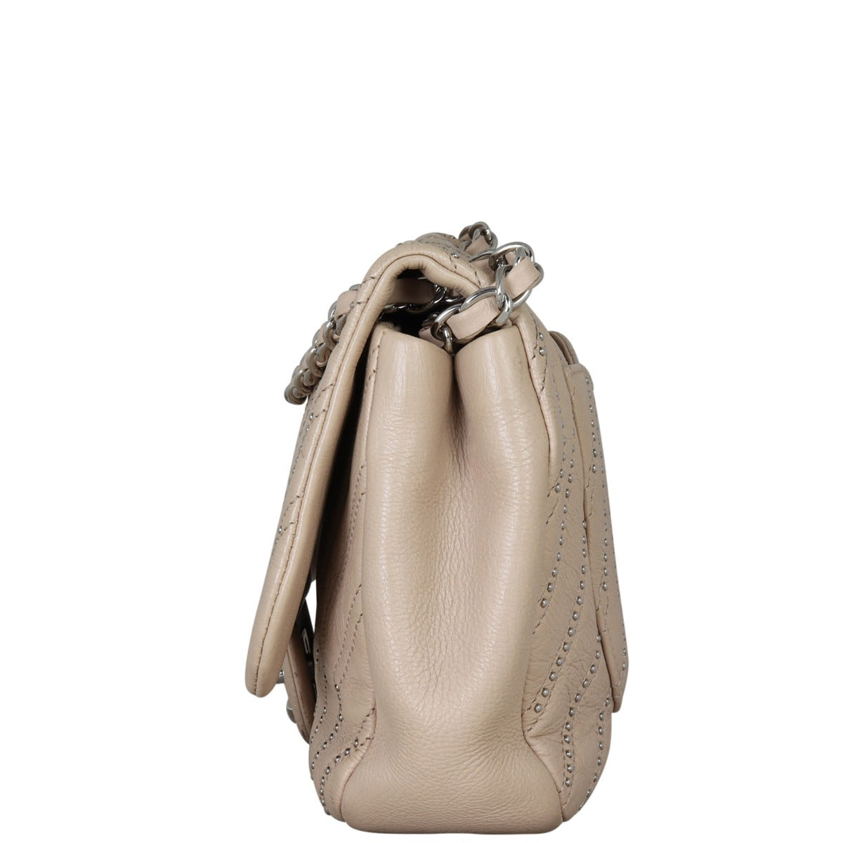 Chanel Stud Wars Chevron Flap Bag Side