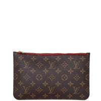 Louis Vuitton Neverfull Pochette Monogram Front