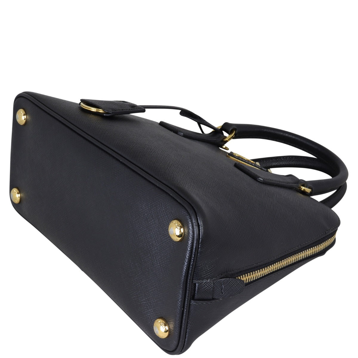 Prada Saffiano Lux Promenade Mini Corner Distance