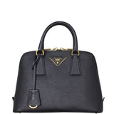 Prada Saffiano Lux Promenade Mini Front