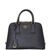 Prada Saffiano Lux Promenade Mini Front