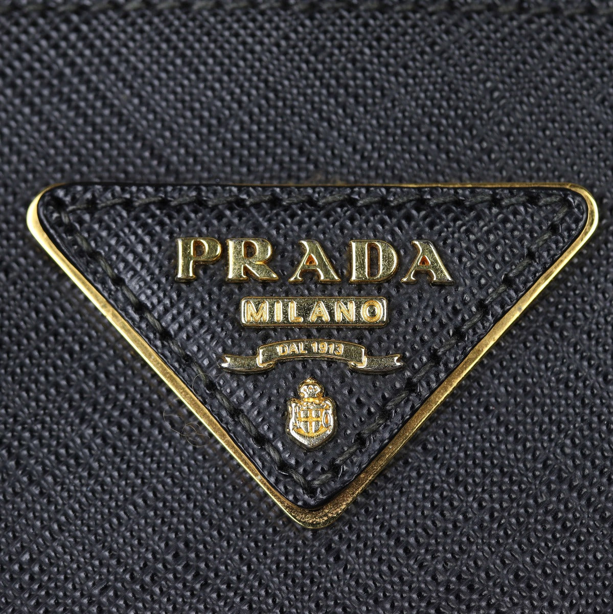 Prada Saffiano Lux Promenade Mini Hardware