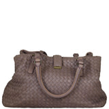 Bottega Veneta Intrecciato Roma Bag Large Back
