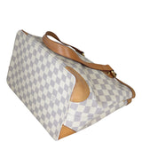 Louis Vuitton Hampstead PM Damier Azur Corner Distance