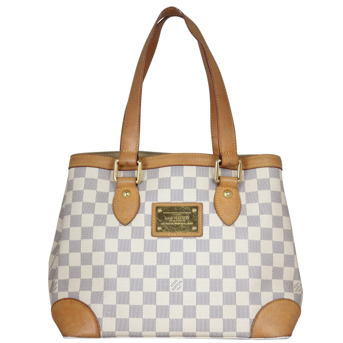 Louis Vuitton Hampstead PM Damier Azur Front