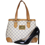 Louis Vuitton Hampstead PM Damier Azur Shoe