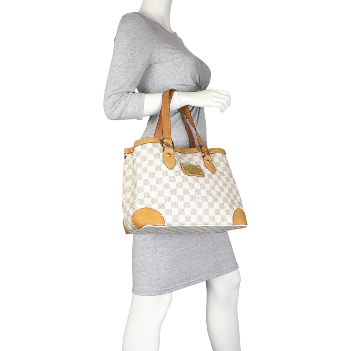Louis Vuitton Hampstead PM Damier Azur Mannequin