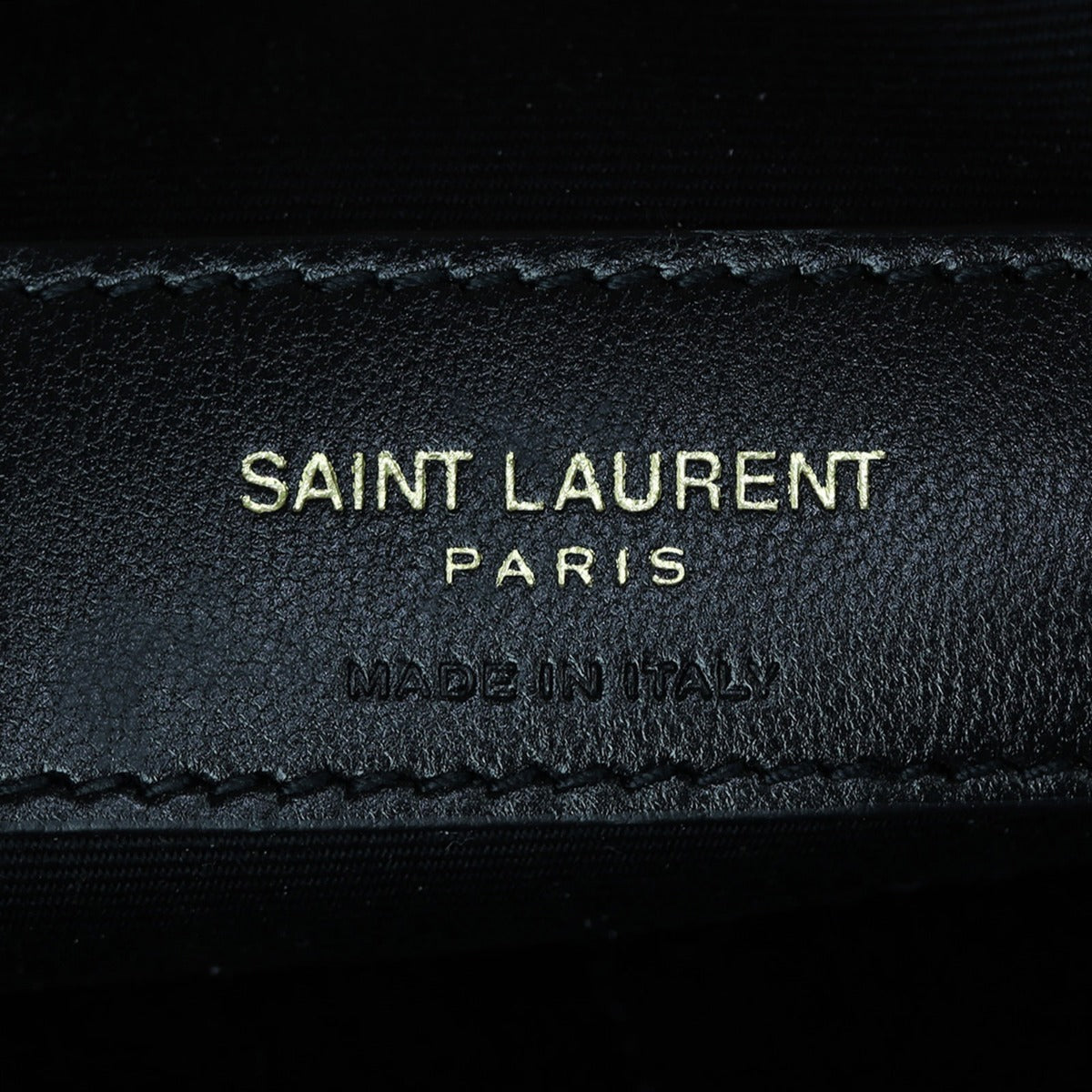 Saint Laurent Monogram Matelasse Tablet Pouch Interior Stamp
